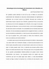 Research paper thumbnail of Contra la Historia del pensamiento filosófico en México