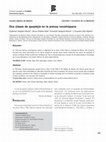 Research paper thumbnail of Dos clases de apoplejía en la prensa novohispana / Two kinds of apoplexy in the Colonial press