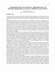 Research paper thumbnail of LA METEOROLOGÍA EN VENEZUELA APROXIMACIÓN A SU HISTORIA, PROBLEMAS ACTUALES Y PERSPECTIVAS FUTURAS