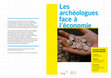 Research paper thumbnail of Les archéologues face à l'économie : Formes et instruments des échanges