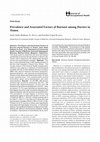 Research paper thumbnail of Prevalence and Associated Factors of Burnout among Doctors in Yemen