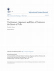 Research paper thumbnail of Via Gramsci: Hegemony and Wars of Position in the Streets of Prato