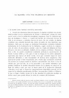 Research paper thumbnail of La aljamía: una voz islámica en Aragón