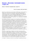 Research paper thumbnail of Presentación a dossier "Marxismos latinoamericanos (siglo XX)"