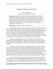 Research paper thumbnail of Ritual Violence at Jericho -- an update