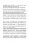 Research paper thumbnail of "Si può parlare di letterature minori e maggiori? Il caso della letteratura rumena”: traduzione di « Peut-on parler de littératures mineures et littératures majeures ? Le cas de la littérature roumaine » (relazione  tenuta al « Convegno Sovversioni e Censure » Pisa 14-16 novembre 2018)