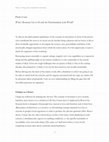 Research paper thumbnail of What's Resonance Got to Do with the Disenchantment of the World?