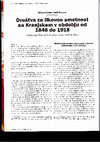 Research paper thumbnail of Društva za likovno umetnost na Kranjskem v obdobju od 1848 do 1918