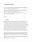 Research paper thumbnail of Zionism and Human Rights