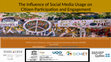 Research paper thumbnail of The Influence of Social Media Usage on Citizen Participation and Engagement