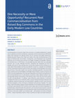 Research paper thumbnail of Dire Necessity or Mere Opportunity? Recurrent Peat Commercialisation from Raised Bog Commons in the Early Modern Low Countries