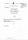 Research paper thumbnail of Règlement d'application de la loi genevoise sur la laïcité de l'Etat - Arrêt de la Chambre constitutionnelle genevoise