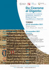 Research paper thumbnail of Da Cicerone al Digesto: interazioni fra oratoria giudiziaria, retorica e diritto tra l'età repubblicana e imperiale