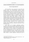 Research paper thumbnail of “Kafkas Kelimesinin Köken ve Anlamı Hakkında”, Prof. Dr. İlker Alp’e Armağan Kitabı, yay. Y. Güner – E. Vatansever – H, Şallı, Çanakkale 2021, s.171-178.