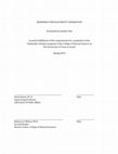 Research paper thumbnail of Bioenergy for Electricity Generation