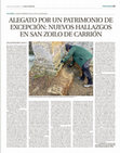 Research paper thumbnail of "Alegato por un patrimonio de excepción: nuevos hallazgos en San Zoilo de Carrión".