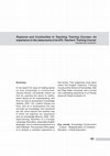 Research paper thumbnail of Ruptures and Continuities in Teaching Training Courses: An experience in the classrooms of an EFL Teachers’ Training Course