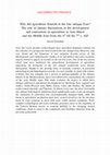 Research paper thumbnail of Why did agriculture flourish in the late antique East? The role of climate fluctuations in the development and contraction of agriculture in Asia Minor and the Middle East from the 4th till the 7th c. AD