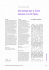 Research paper thumbnail of Otra realidad para la ficción televisiva en la TV Pública