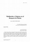 Research paper thumbnail of Meditación y Chakras en el Banquete de Platón