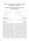 Research paper thumbnail of Relectura de la educación por competencias desde el pragmatismo de John Dewey