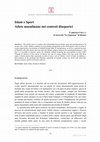 Research paper thumbnail of Islam e Sport.  Atlete musulmane nei contesti diasporici