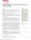 Research paper thumbnail of Trends in Health Equity in the United States by Race/Ethnicity, Sex, and Income, 1993-2017