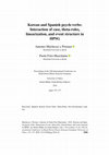 Research paper thumbnail of Korean and Spanish psych-verbs: Interaction of case, theta-roles, linearization, and event structure in HPSG