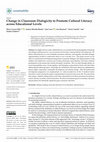 Research paper thumbnail of Change in Classroom Dialogicity to Promote Cultural Literacy across Educational Levels