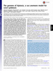 Research paper thumbnail of The genome of Aiptasia, a sea anemone model for coral symbiosis