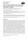 Research paper thumbnail of The Early Upper Palaeolithic in the south Judean Desert, Israel: preliminary excavation results from Nahal Rahaf 2 rockshelter