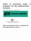 Research paper thumbnail of Sobre el marxismo árabe. A propósito de dos publicaciones recientes