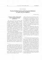 Research paper thumbnail of Nucleus-Satellite Analysis and Conjugation Mediation in Coptic and Later Egyptian