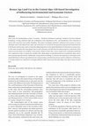 Research paper thumbnail of Bronze Age Land Use in the Central Alps: GIS-based investigation of influencing environmental and economic factors