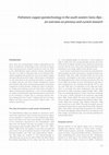 Research paper thumbnail of Prehistoric copper pyrotechnology in the south-eastern Swiss Alps: an overview on previous and current research