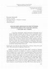 Research paper thumbnail of Tragom jedne diplomatske instrukcije: Johan Ignjacije Kurc i njegova misija u Moskvi 1691. godine [Following the footsteps of a diplomatic instruction: Johann Ignatius Kurz and his mission in Moscow in 1691]