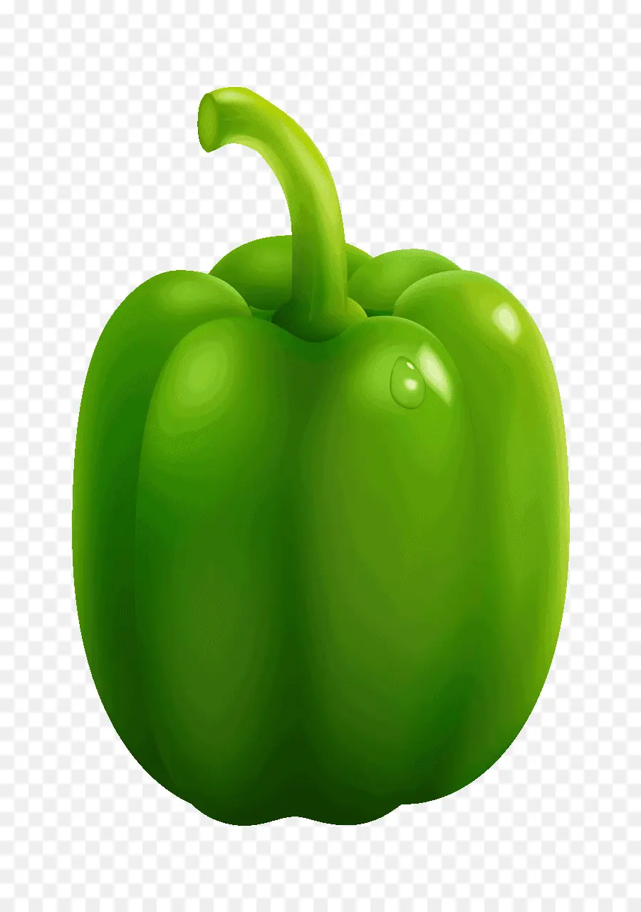 Frische grüne Paprika