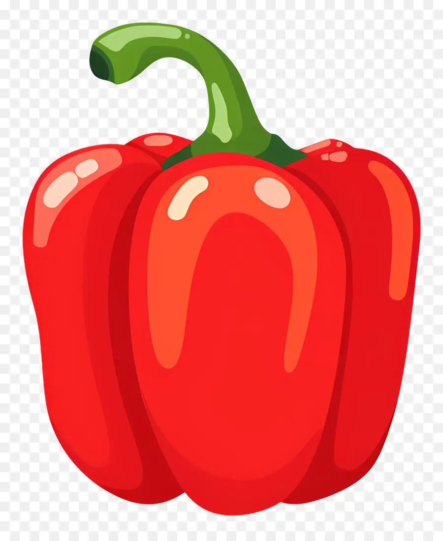 Bunte Paprika-Illustration