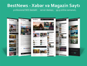 Xəbər saytlarının hazırlanması, BestNews xəbər sistemi