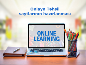 onlayn təhsil saytlarının hazırlanması