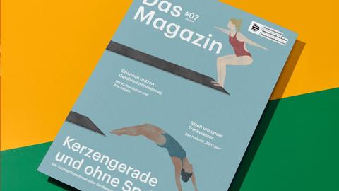 Das Cover des Deutschlandfunk Magazins, Ausgabe Juli 2024