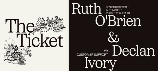 Ruth O'Brien and Declan Ivory The Ticket Podcast