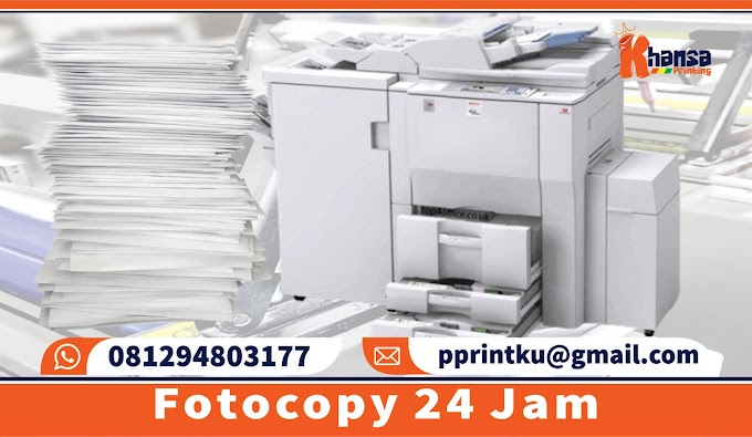 Tempat Jasa Fotocopy 24 Jam di Jakarta