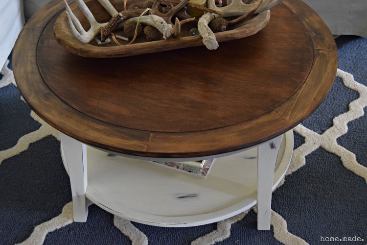 Wood Stained Coffee Table