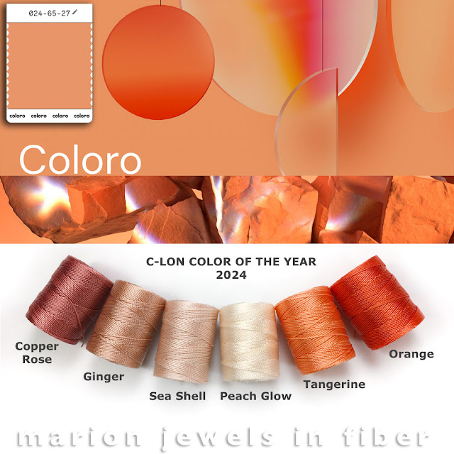 Pantone & Coloro Color of the Year vs C-Lon Bead Cord Colors