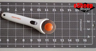 Fiskars ruler and cutter set