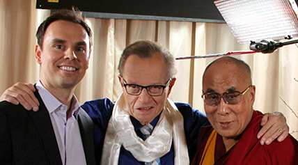 Brendon Burchard, Larry King, and The Dalai Lama