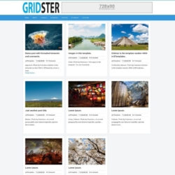 Gridster Blogger Template