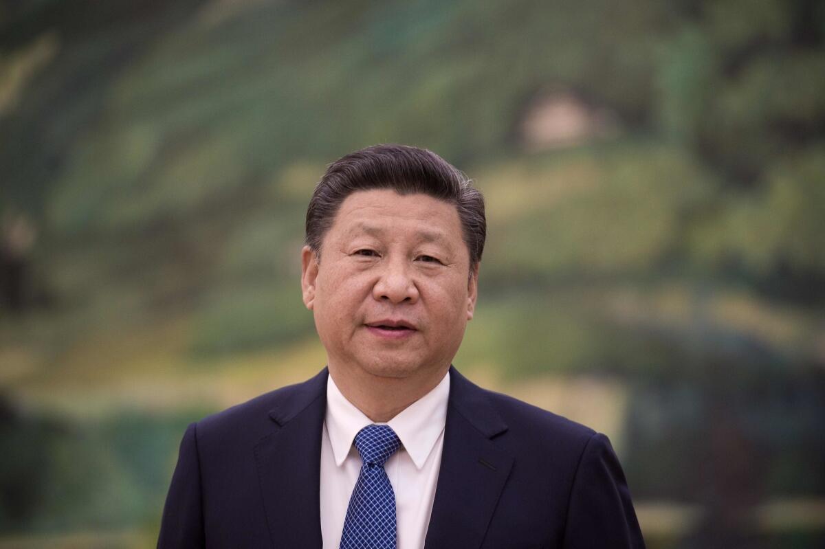 Xi Jinping, China's president, in Beijing on Friday.