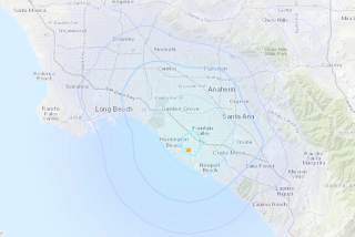 The epicenter of Friday night's earthquake was in Huntington Beach. Light shaking was felt across the area.